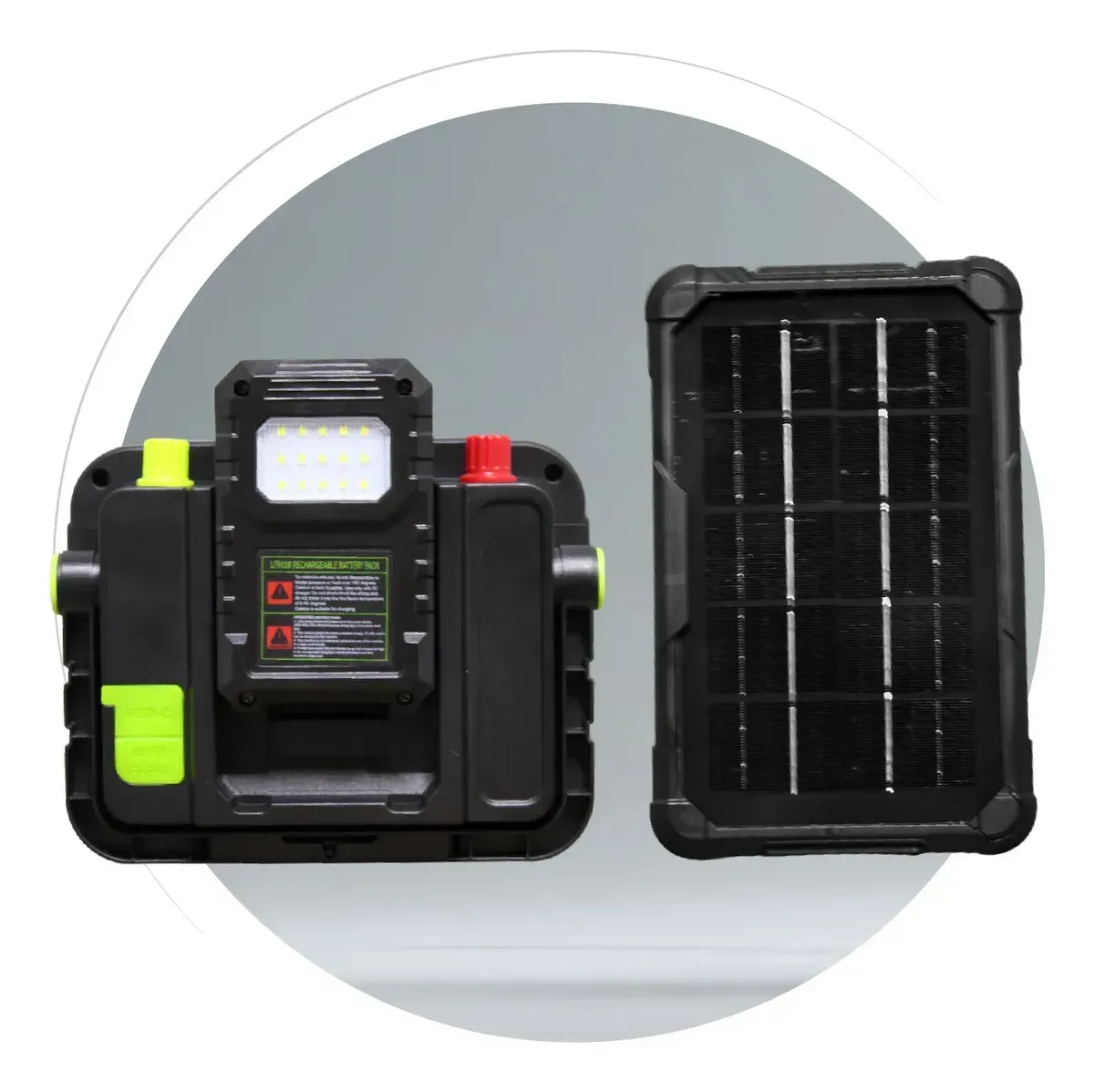 Reflector Led Solar 150w Profesional Power Bank 4500mah Lámpara Emergencia 4 Modos img #7