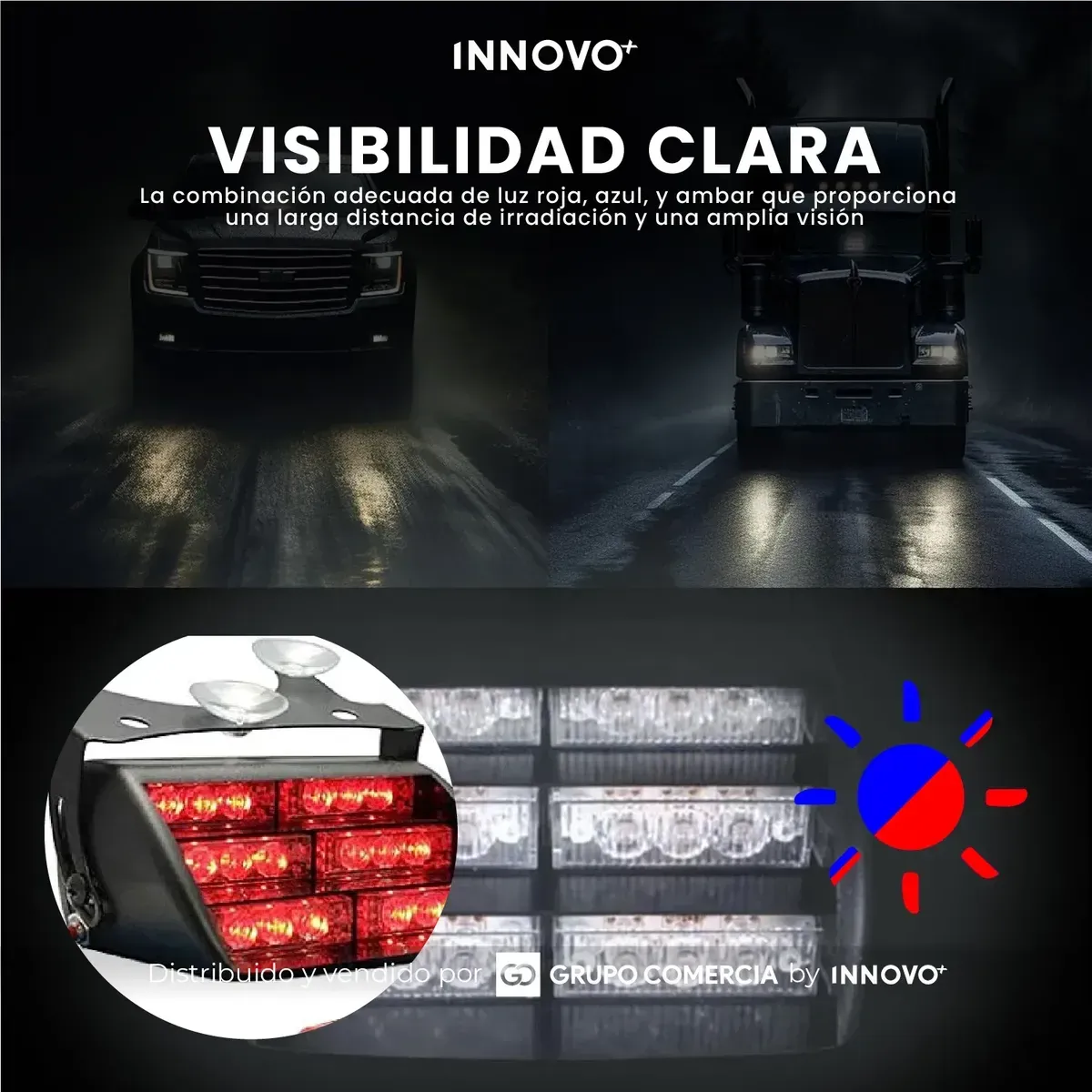 Luces Federales Interior Para Carro Led Alta Potencia 12v img #5