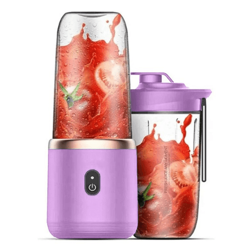 Mini Licuadora Para Batidos Rápidos De Bolso Recargable 400 Ml Innovo Home img #1