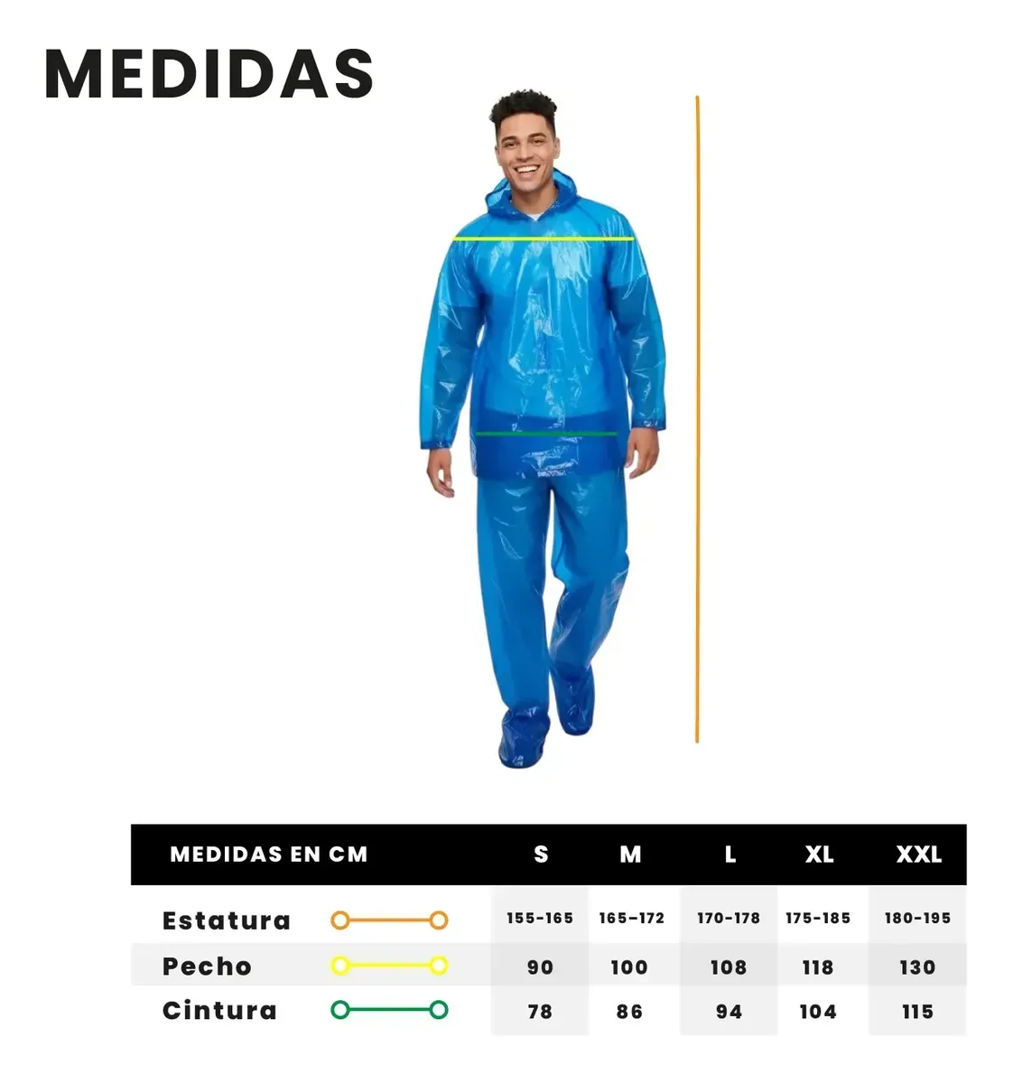 Impermeable Plastico De Bolsillo Moto Bici Cubrebotas img #4