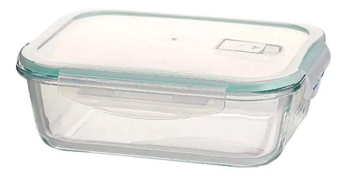 Refractaria Vidrio 900 Ml Porta Comidas Válvula Libre Bpa img #1