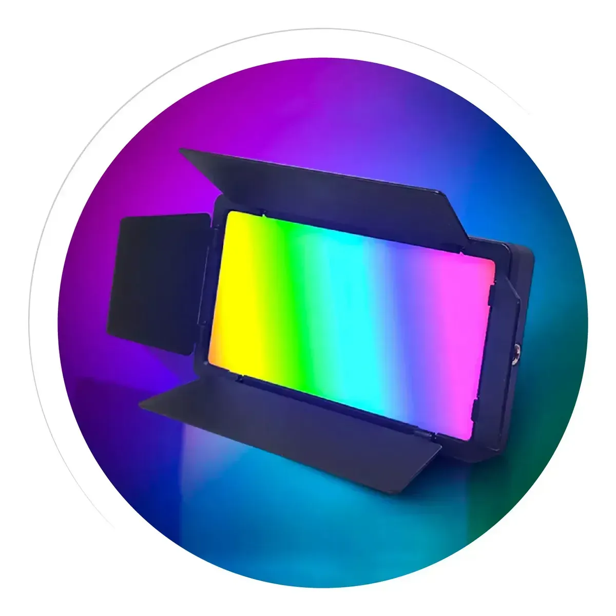 Panel Led Profesional Rgb 600 Leds Batería 2000mah Recargable Para Video Y Foto img #5