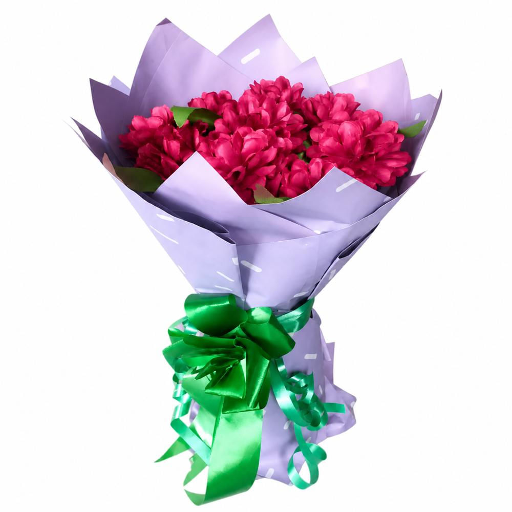 Ramo De 9 Crisantemos Artificiales img #1