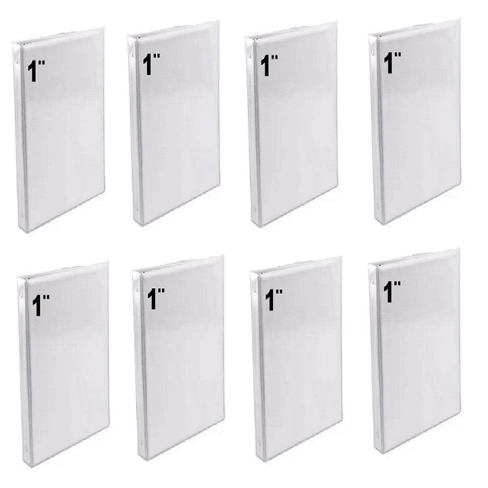 8 Folder Blanco Oficio 1 Pulgada img #1