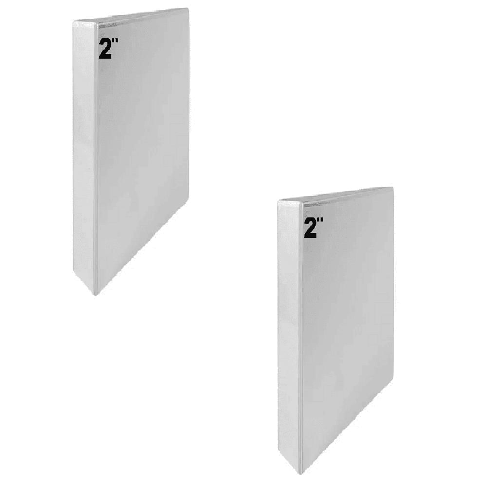 2 Folder Blanco Oficio 2 Pulgadas img #1