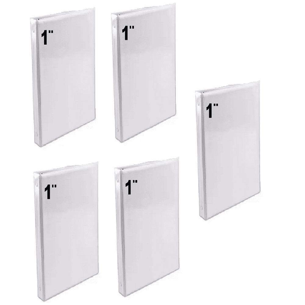 5 Folder Blanco Oficio 1 Pulgada img #1