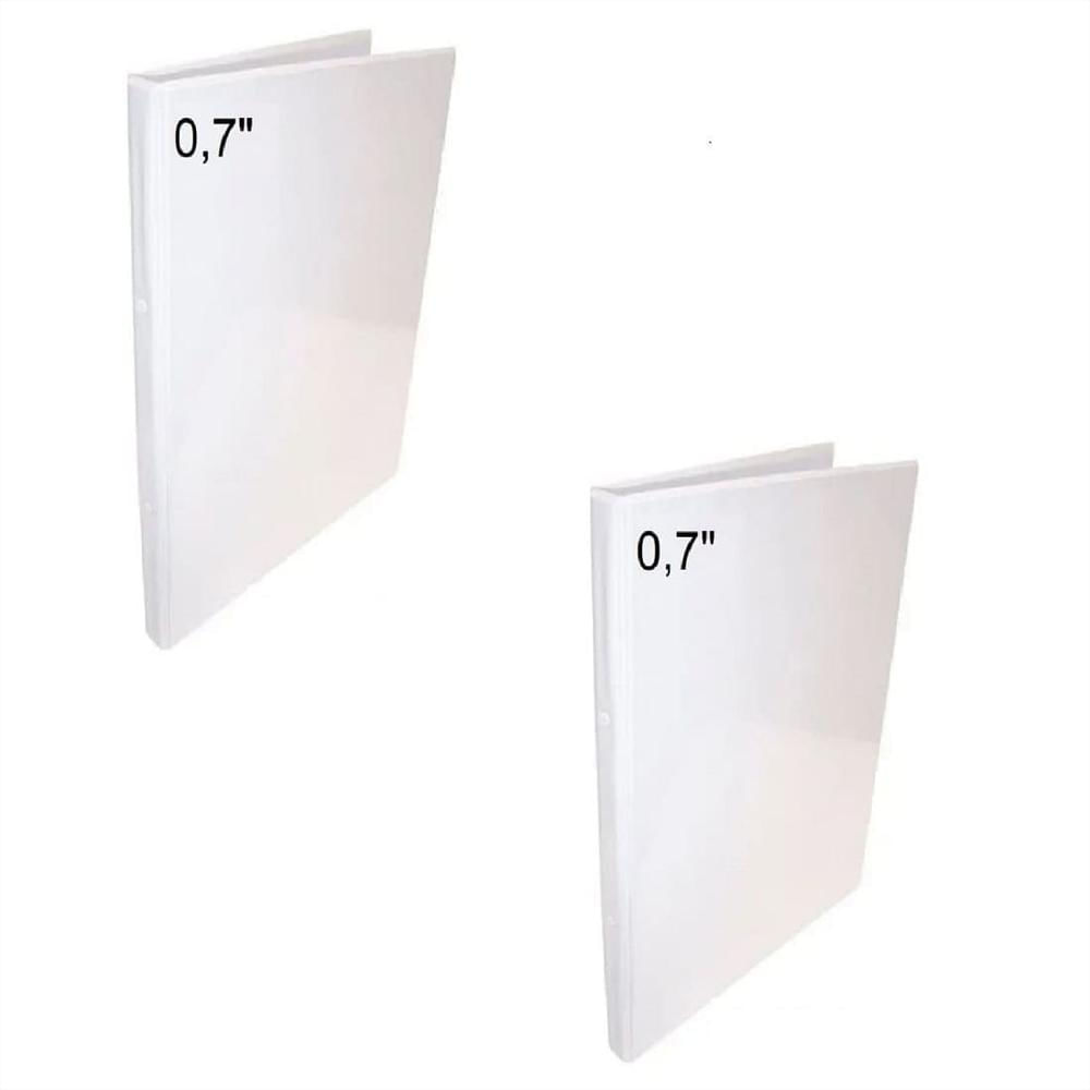 2 Folder Blanco Oficio 0.7 Pulgadas img #1