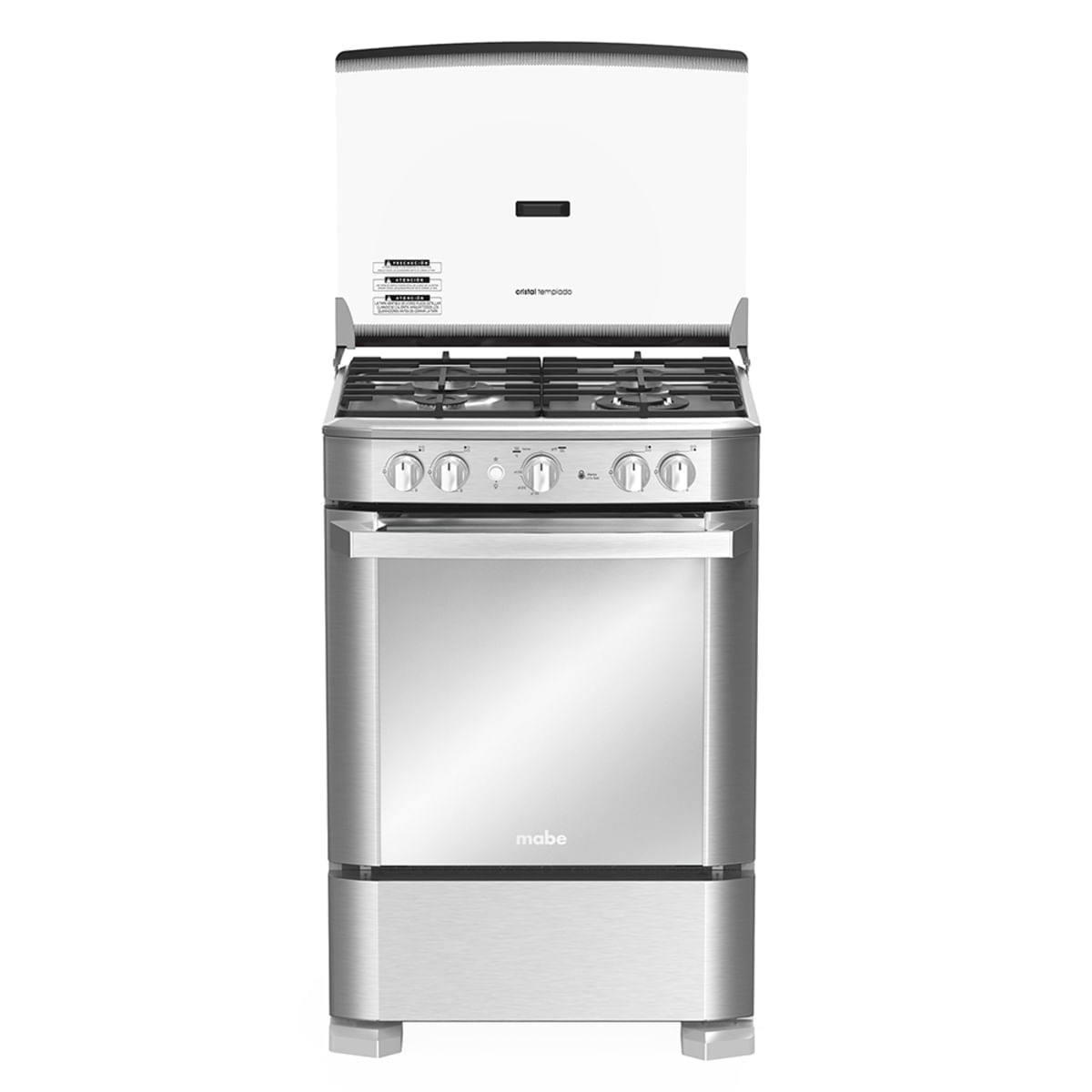 Estufa de Piso Mabe 4 Puestos Gas Natural EMC6060NFX1 Inox img #7