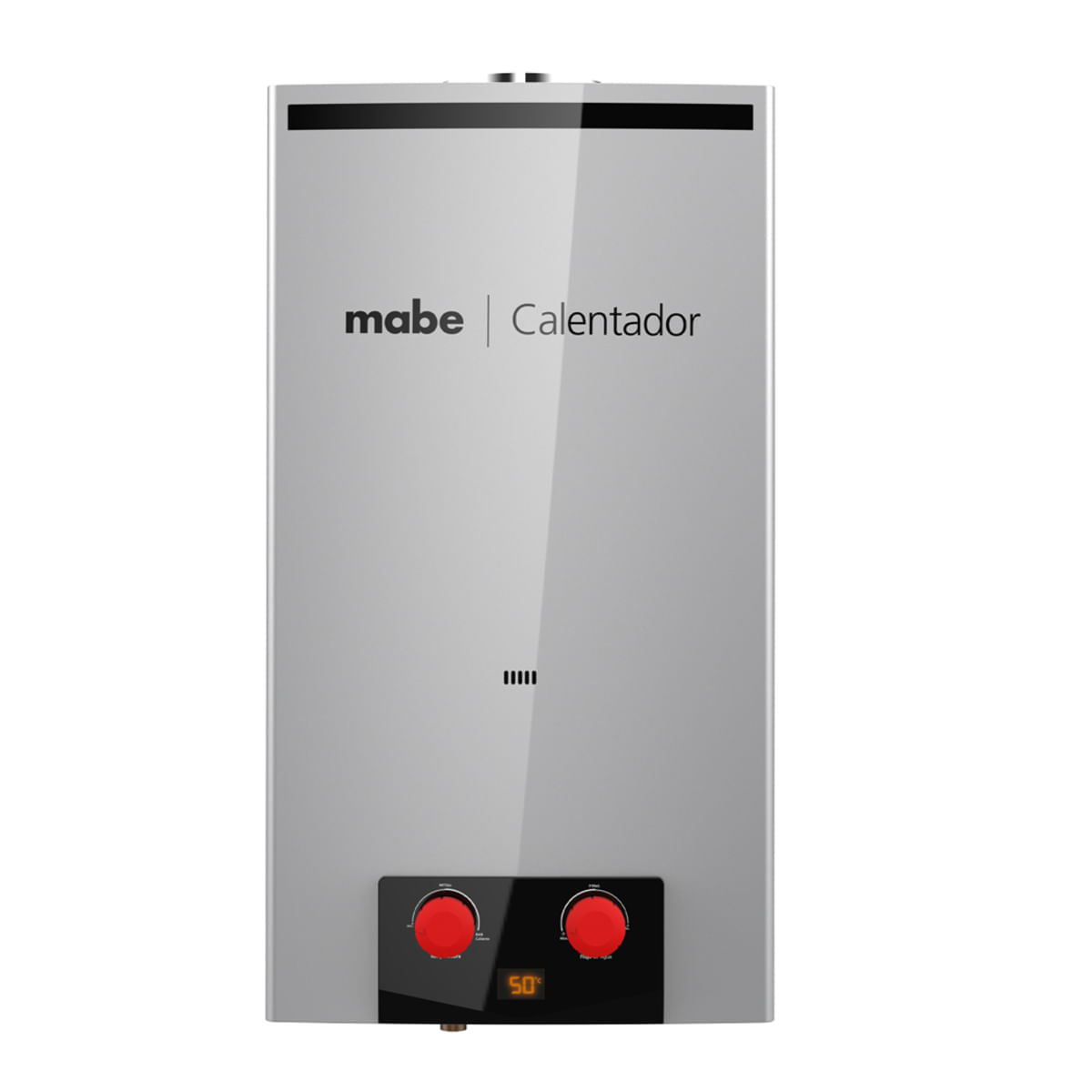 Calentador de Paso Mabe 12 Litros Tiro Natural CIM12C2NSNA Gris img #1