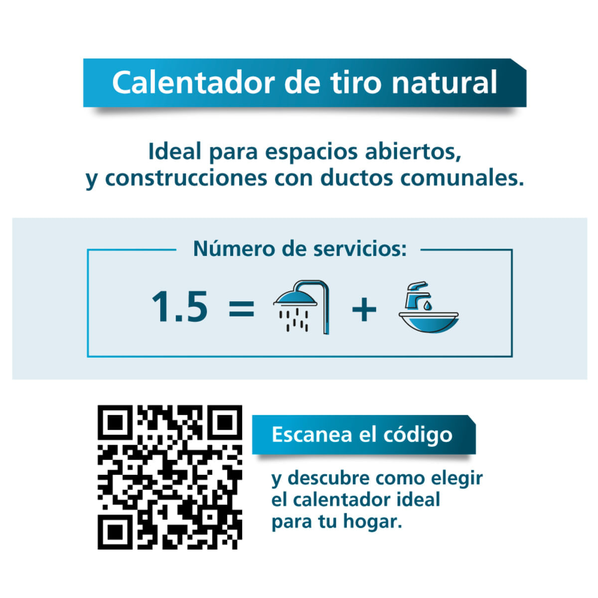 Calentador de Paso Mabe 10 Litros Tiro Natural CIM10C2NSNA Gris img #7