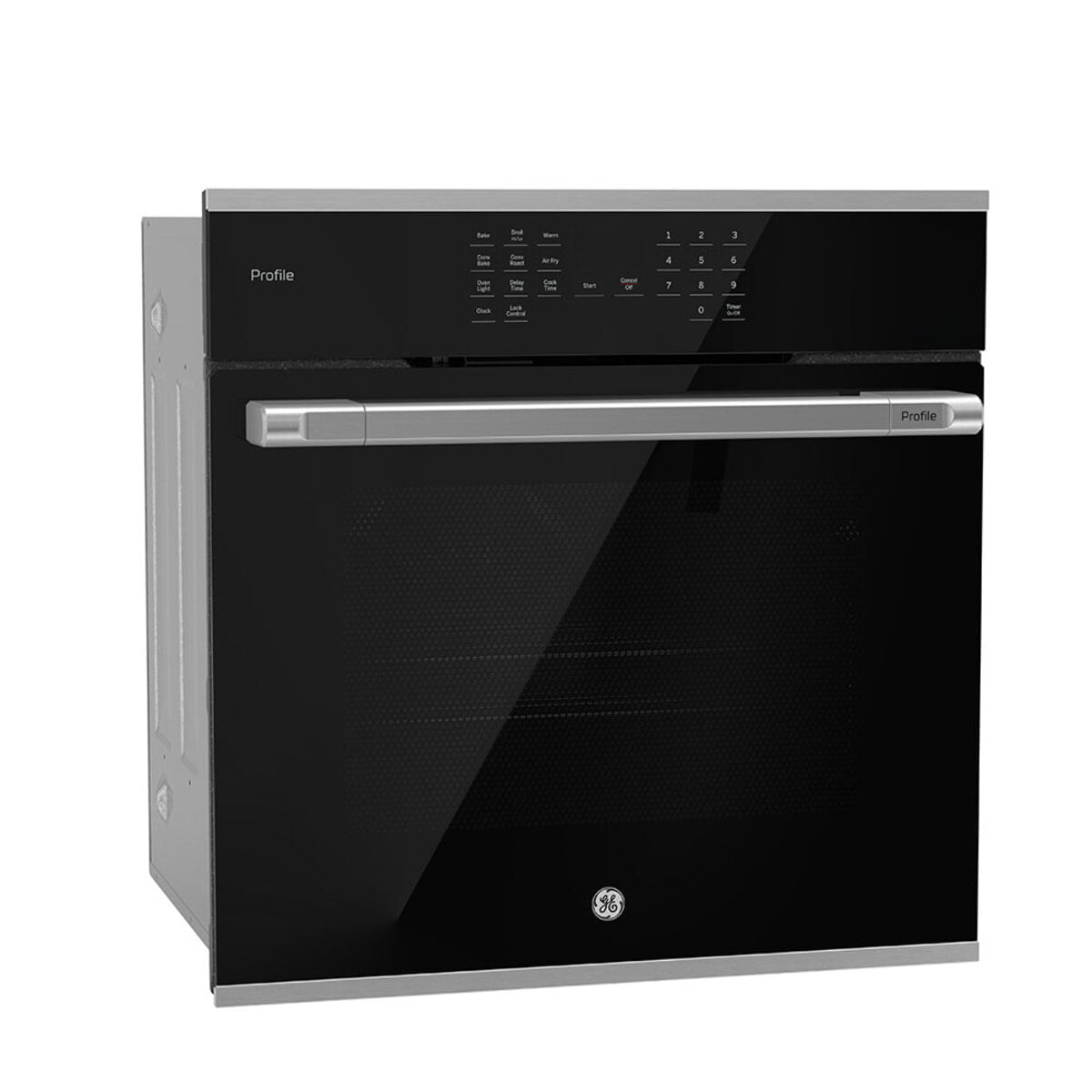 Horno de empotrar GE 60 cm Eléctrico 220V HGP6065EWAI1 Inox Negro img #3