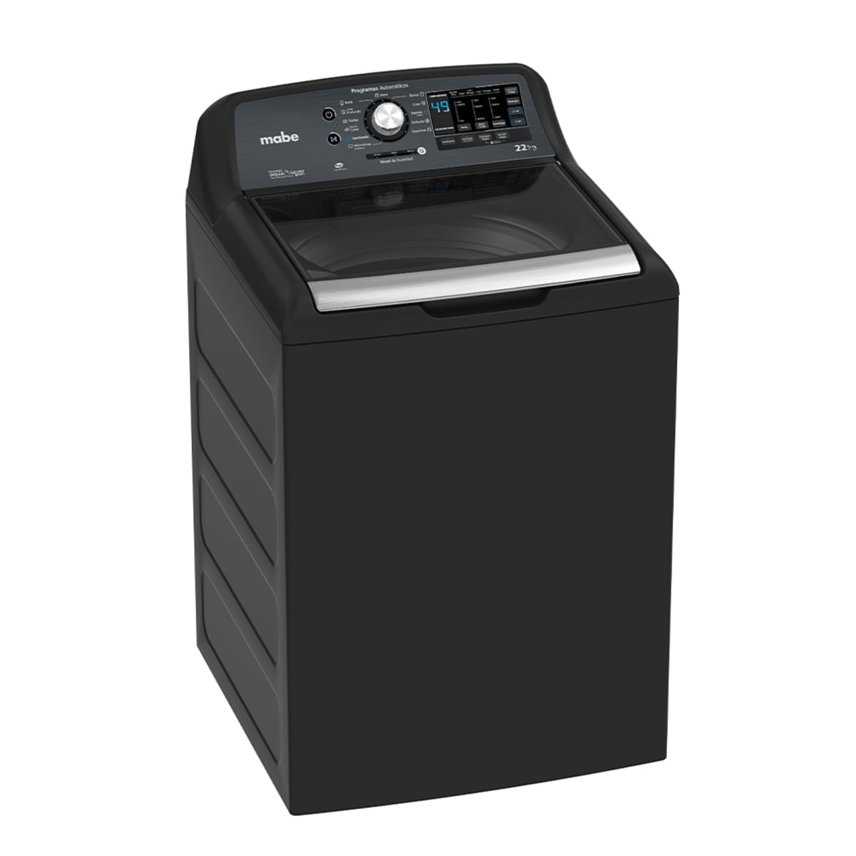 Lavadora Mabe Carga Superior 22 Kg LMC72211WDAB0 Gris img #3