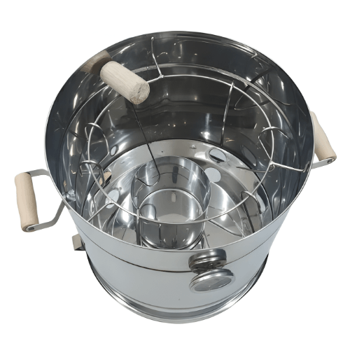 Lavadora Midea Carga Superior 22 Kg Vortex Wash Agitador MA500W220/G-CO Gris + Barril Asador Grill Dey 30 cm img #20