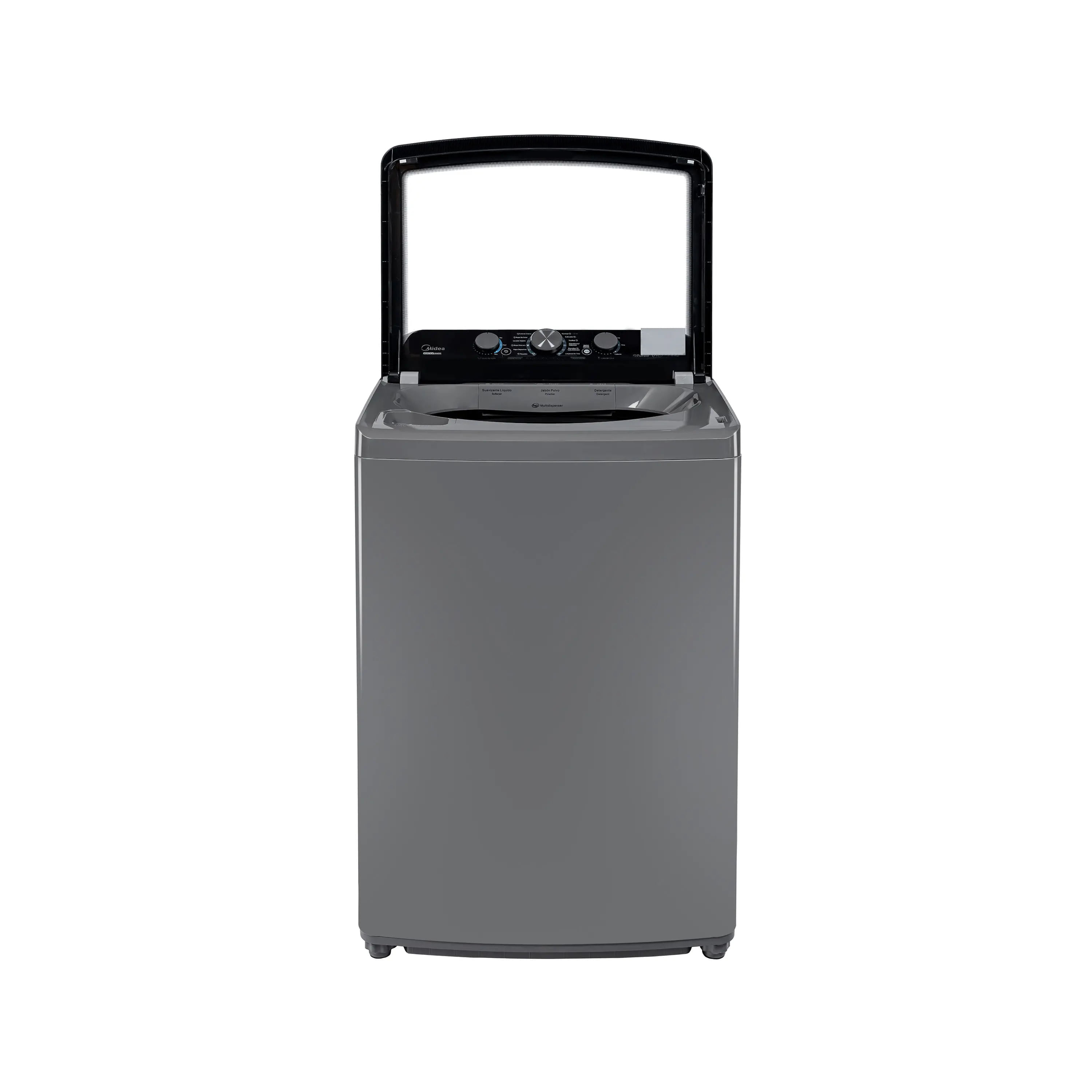 Lavadora Midea Carga Superior 22 Kg Vortex Wash Agitador MA500W220/G-CO Gris + Barril Asador Grill Dey 30 cm img #6