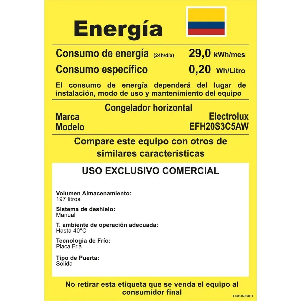 Congelador Horizontal Electrolux 197 Litros Inverter EFH20S3C5AW Blanco img #11