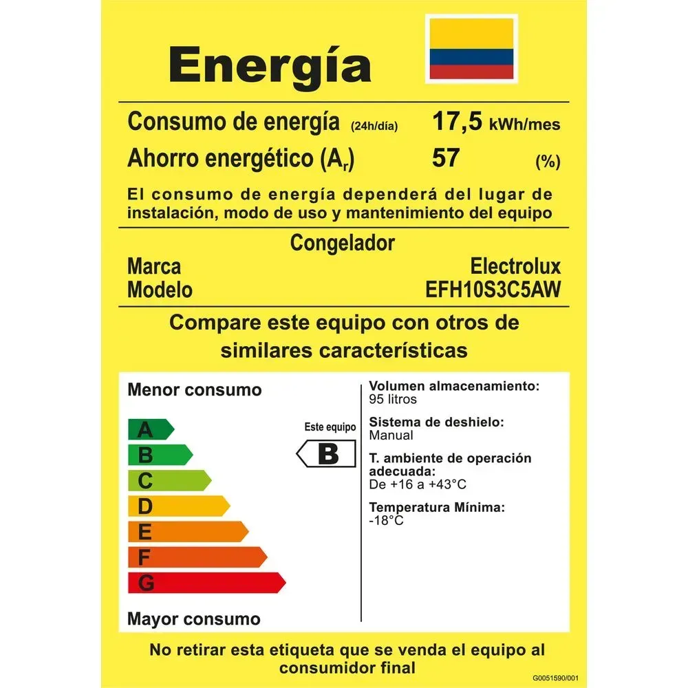 Congelador Horizontal Electrolux 95 Litros Inverter EFH10S3C5AW Blanco img #10
