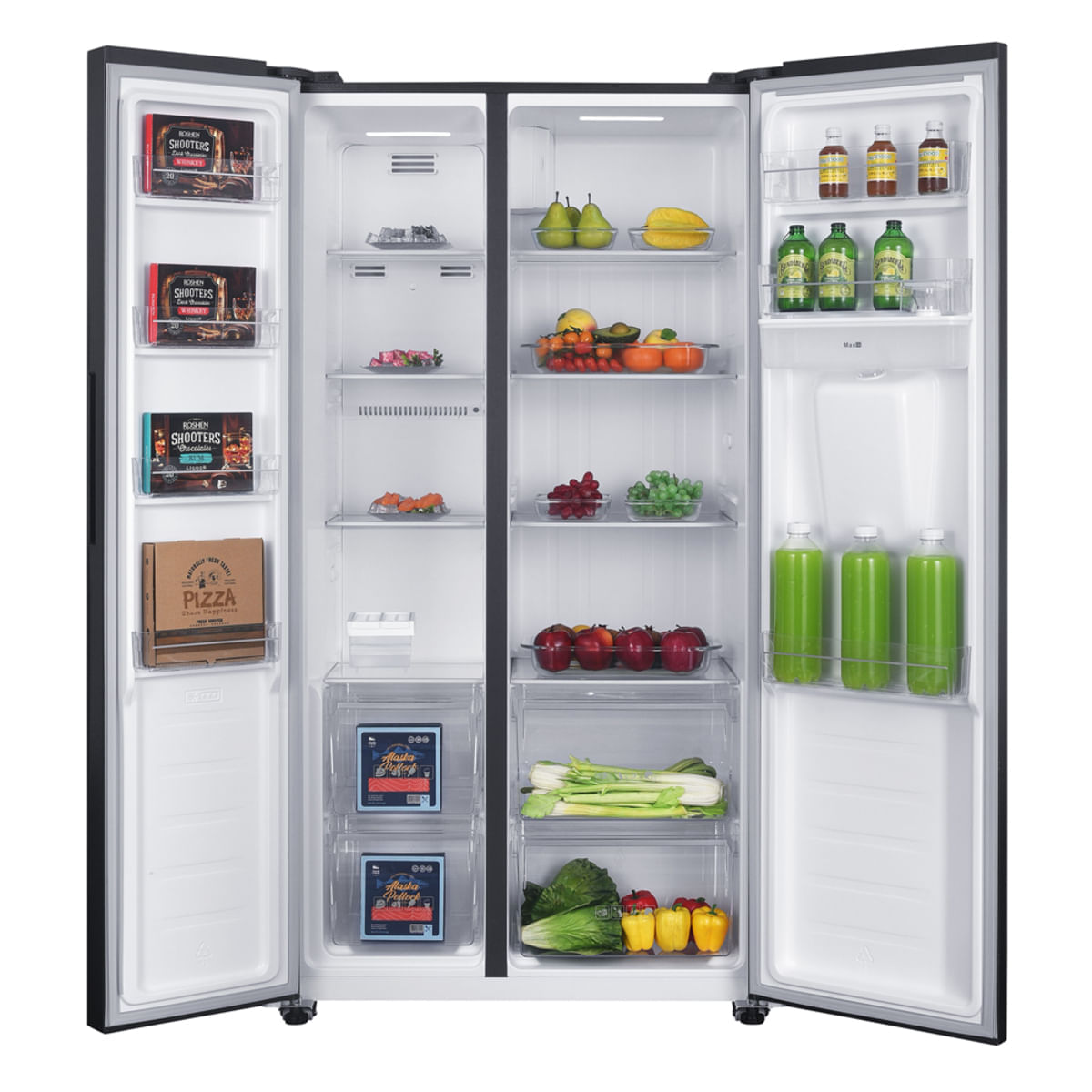 Nevecón Mabe Side by Side 439 Litros Tecinverter MSL480LMLSS0 Inox img #6