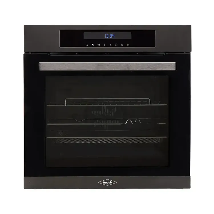 Horno de empotar Haceb 60 cm Eléctrico 220V Inox Negro img #1