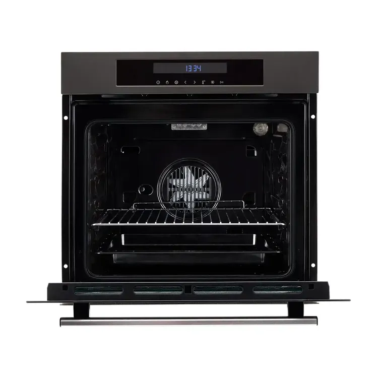 Horno de empotar Haceb 60 cm Eléctrico 220V Inox Negro img #5