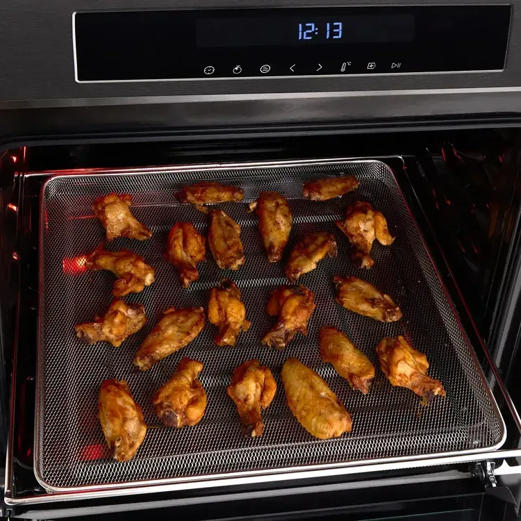 Horno de empotar Haceb 60 cm Eléctrico 220V Inox Negro img #6