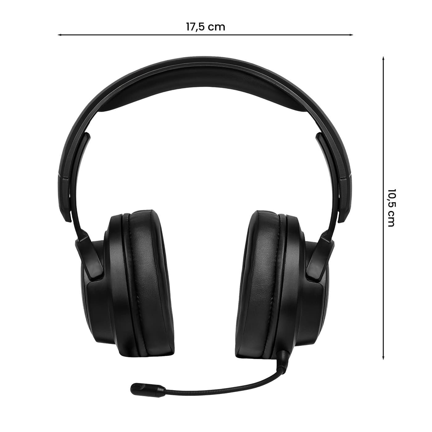 Audífonos Inalámbricos Diadema Con Conexión Dual Multitask img #5