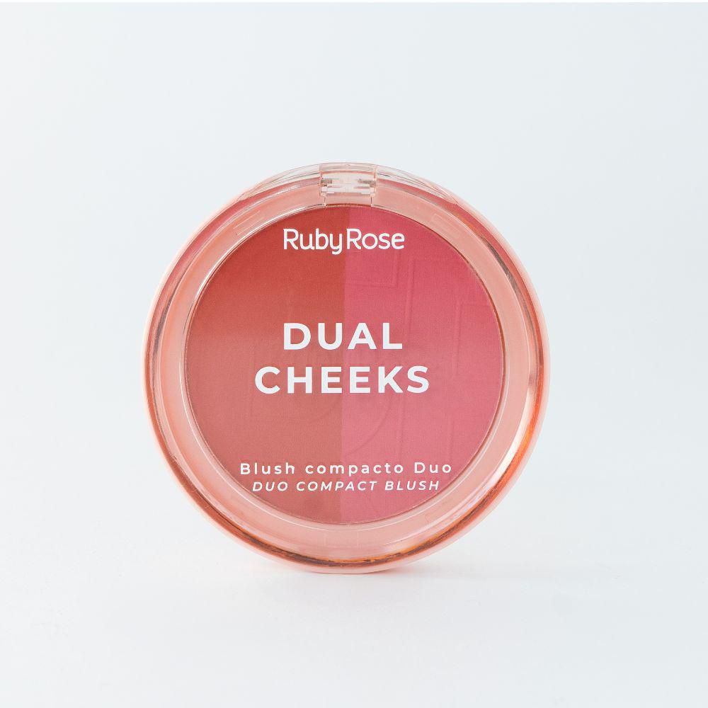 Blush RUBY ROSE compacto dual cheeks 3 peachy (8.1  gr) img #2
