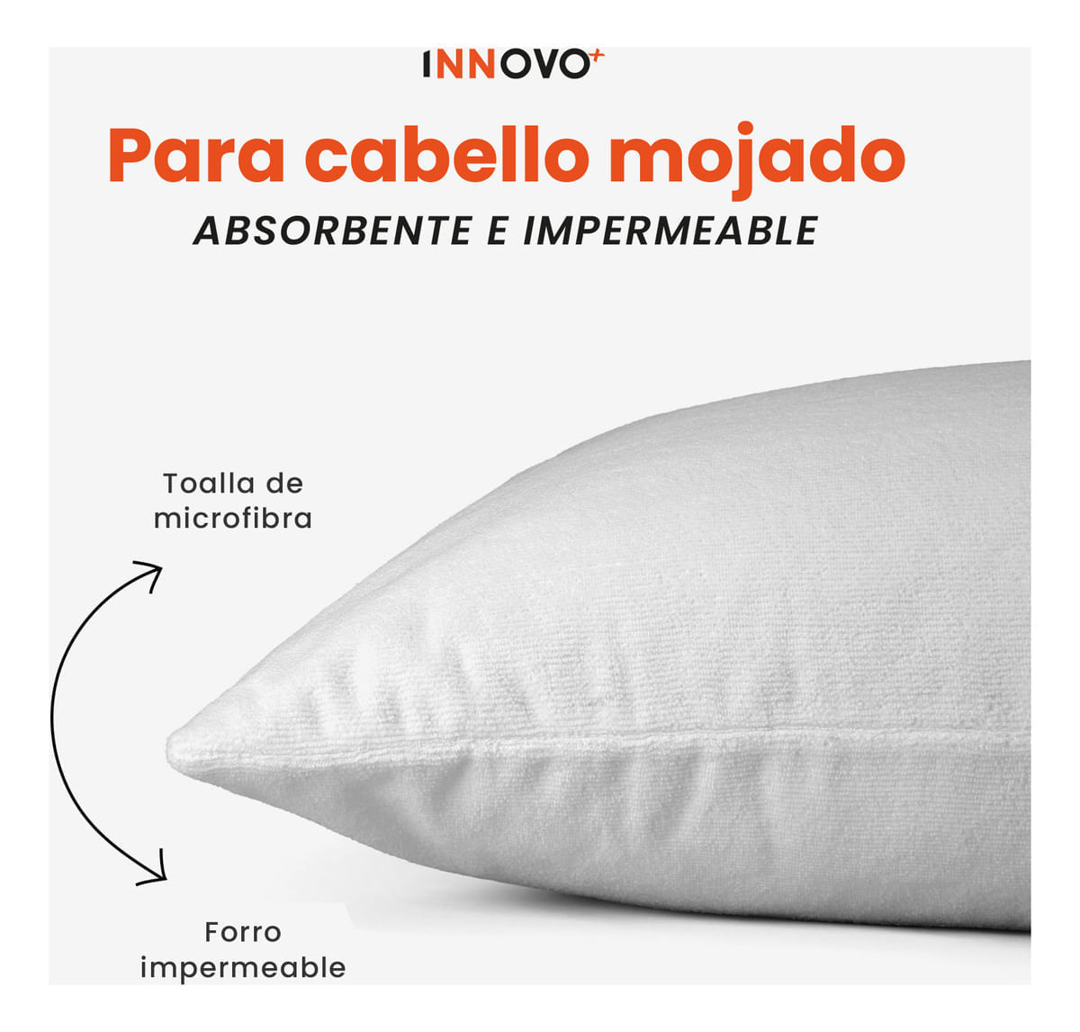 Funda De Almohada Sencilla Material Terry img #3