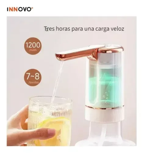 Dispensador Agua De Botellón Automático Plegable Flujo Ajustable Innovo Home img #2