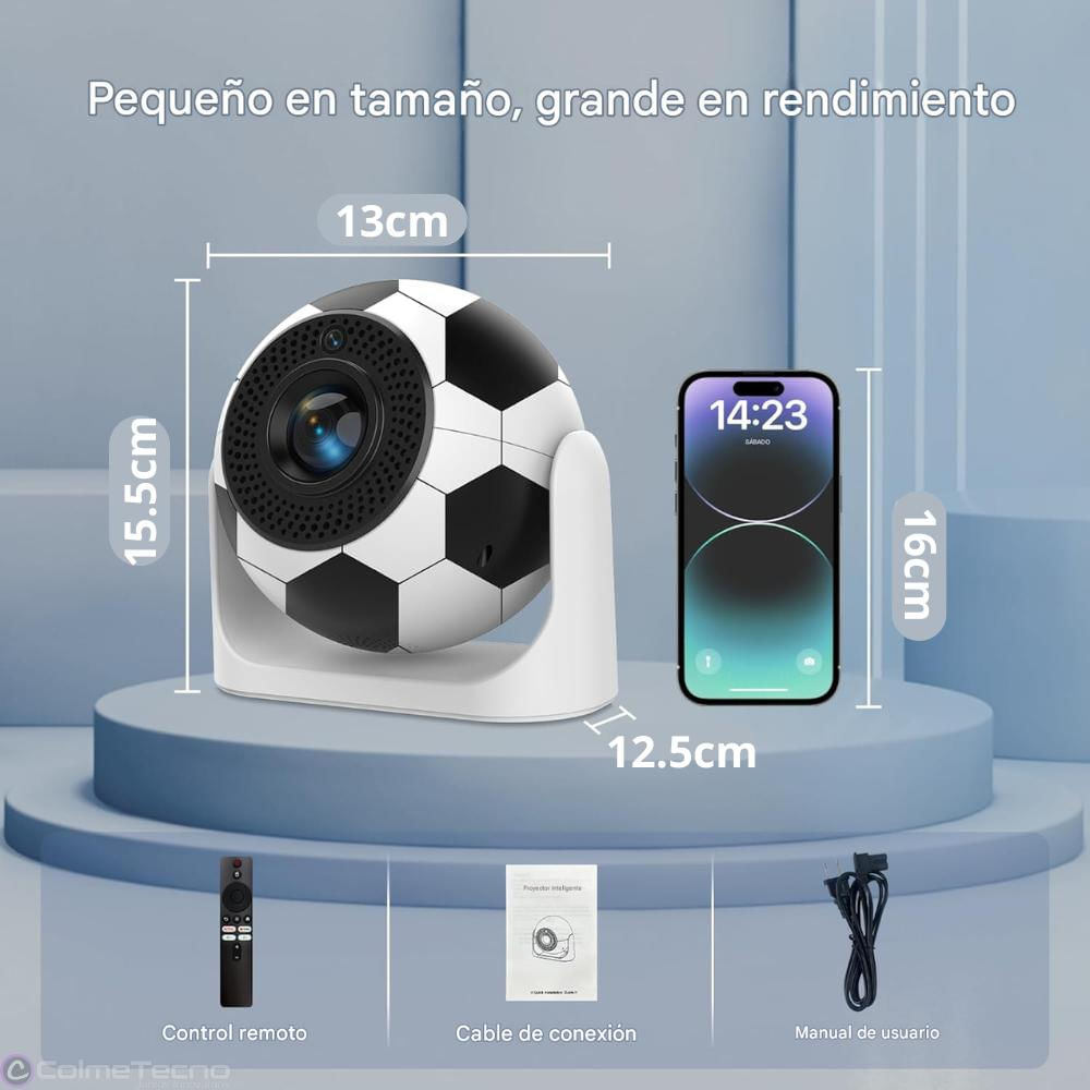 Mini Proyector Android 4K Enfoque Automatico 200 Ansi Jy360 img #5