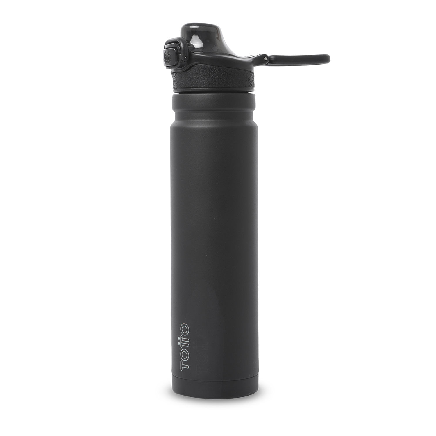 Termo para agua con Tapa Intercambiable Flux 750 ml Negro img #1