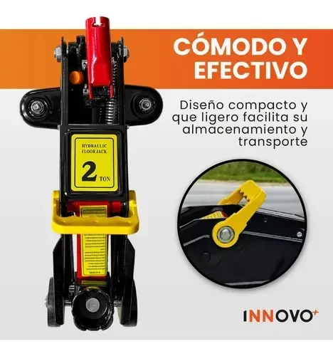 Gato Hidraulico Para Vehiculos Desvare Capacidad 2 Toneladas Esencial Car img #6