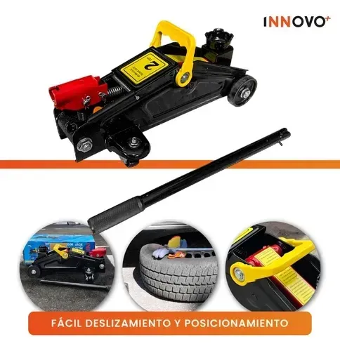 Gato Hidraulico Para Vehiculos Desvare Capacidad 2 Toneladas Esencial Car img #5