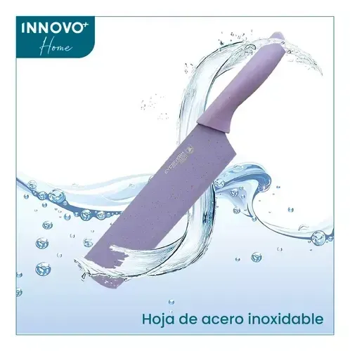 Set De Cuchillos Knife Bali 6 Piezas Con Pelador De Papa Innovo img #3