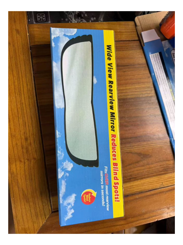 Espejo Retrovisor Para Vehiculos Gran Angular Seguridad img #4