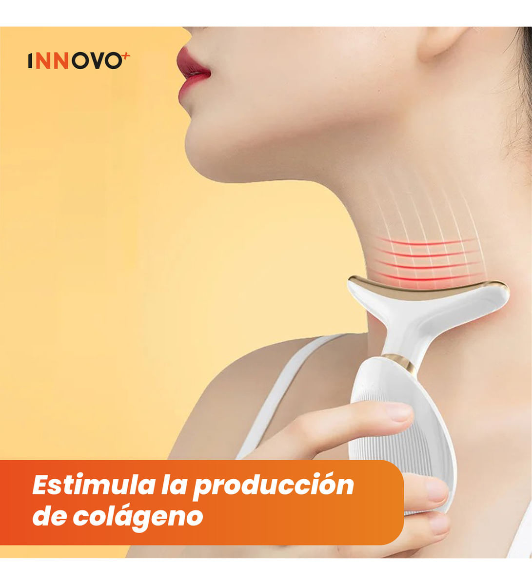 Masajeador De Yoga Fácil Reductor Papada Perfila Rostro Reduce Flacidez Recargable img #3