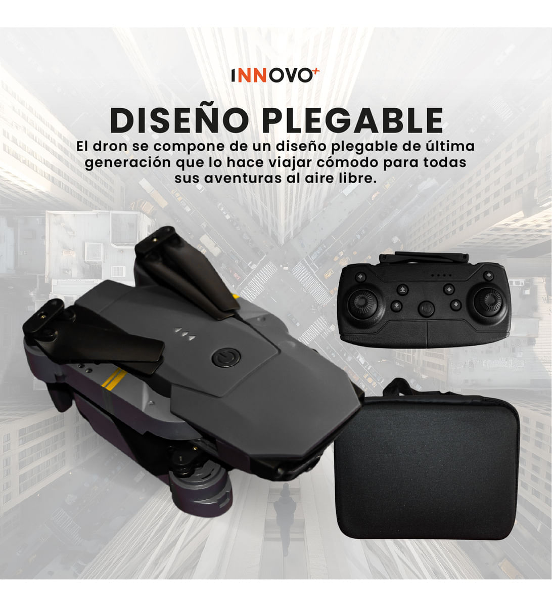 Drone Juguete Para Principiantes Aprendizaje Con Cámara Acrobacias img #3