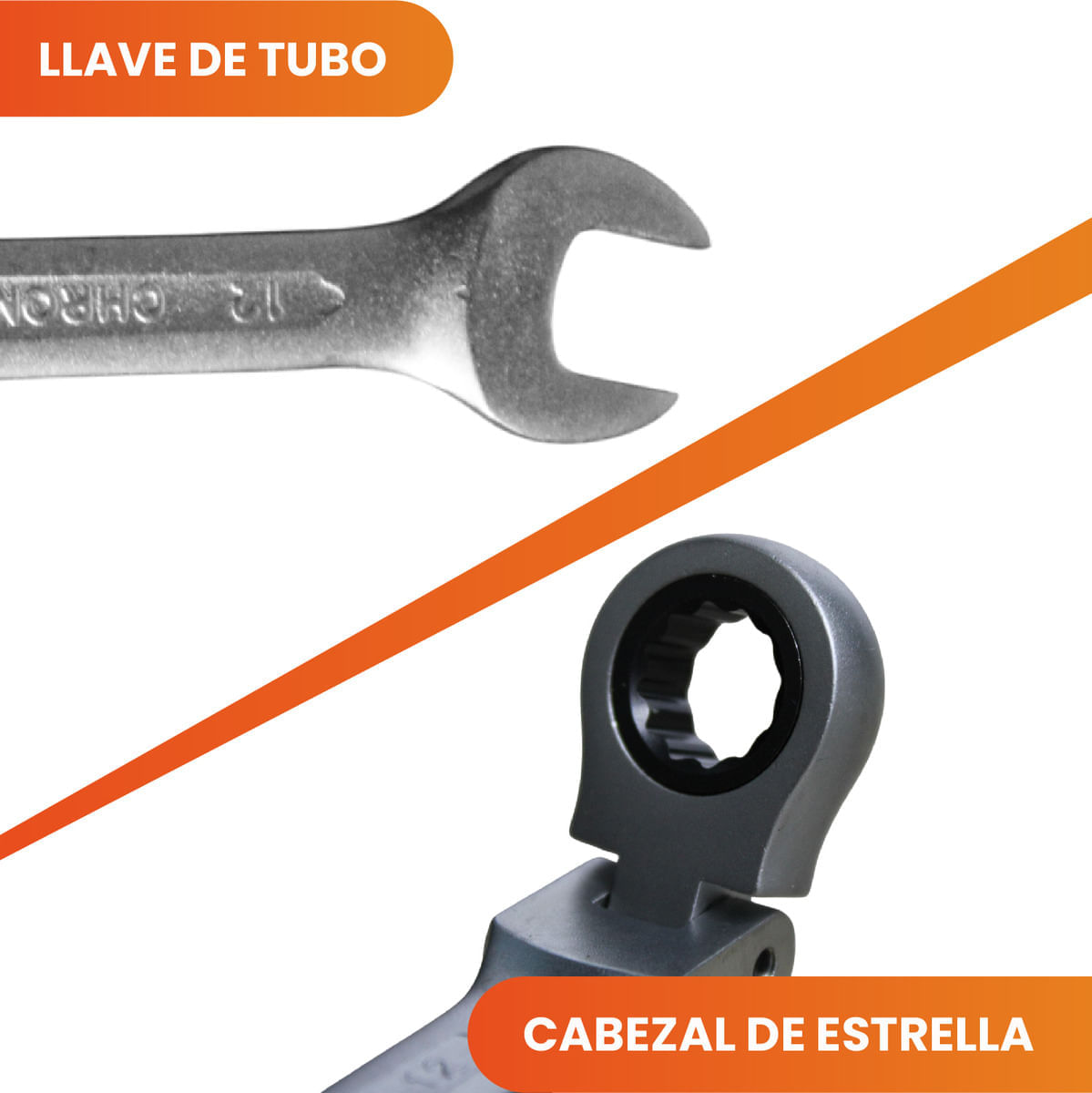 Set De Llaves 12 Unidades Llaves Mixtas Con Rache Estuche Premium img #4