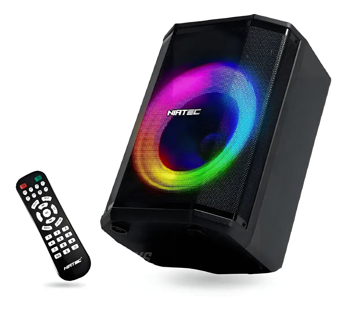 Parlante Bluetooth Portátil Recargable 30w Niatec 8 RGB Tws Micrófono Control Remoto img #1