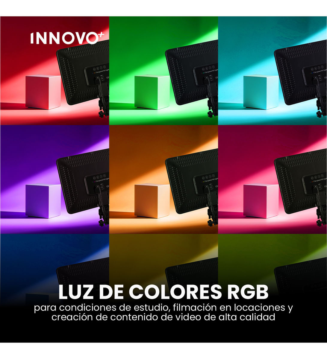 Panel De Luz Profesional Fotografía Con Trípode Ajustable Control Remoto 36 X 25 Cm img #6