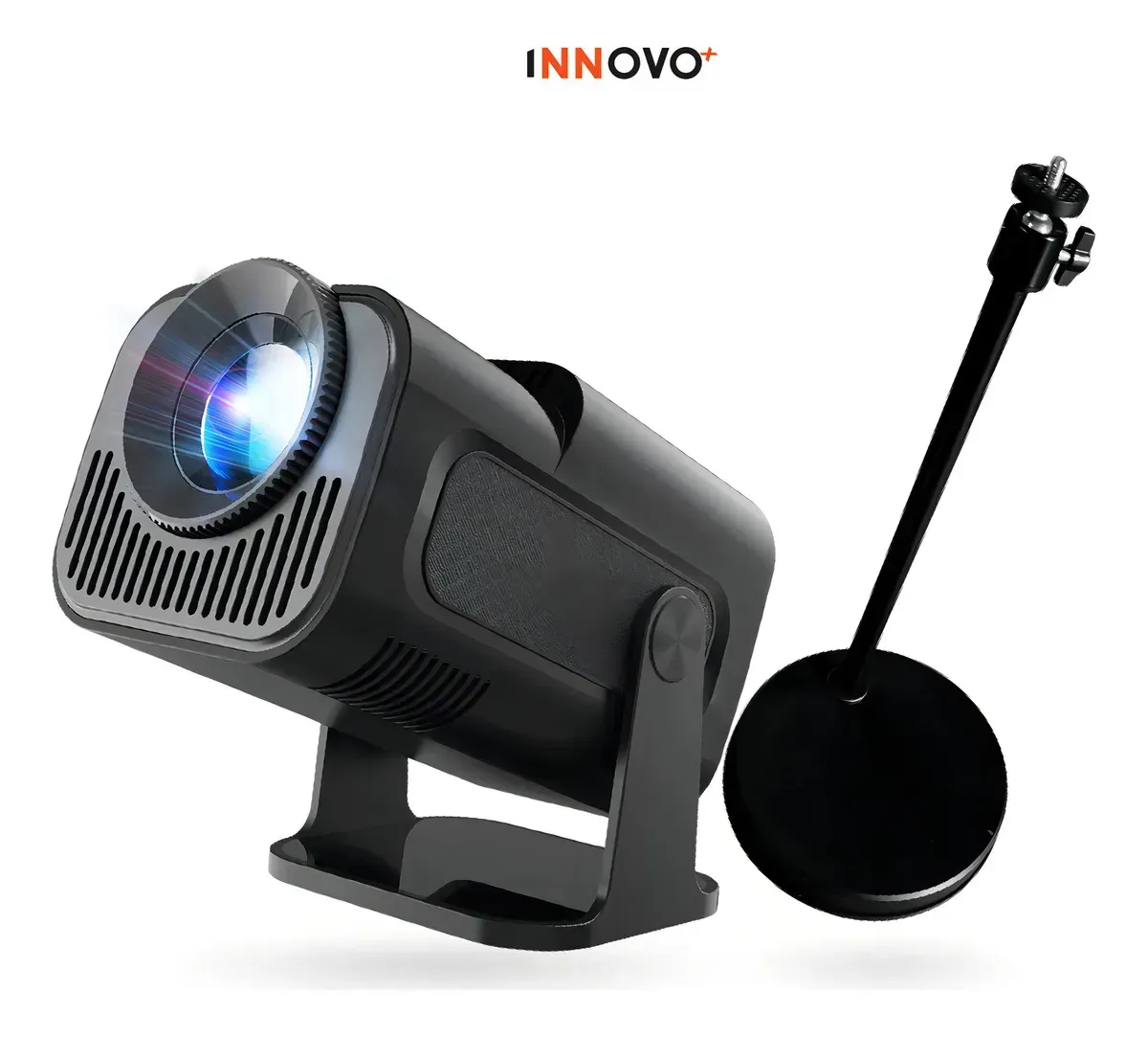 Proyector Hy320 Mini Pro Smart Hasta 200 P 4k Android 11 Wifi 5g Bluetooth Soporte Incluido Magic Cubic img #2