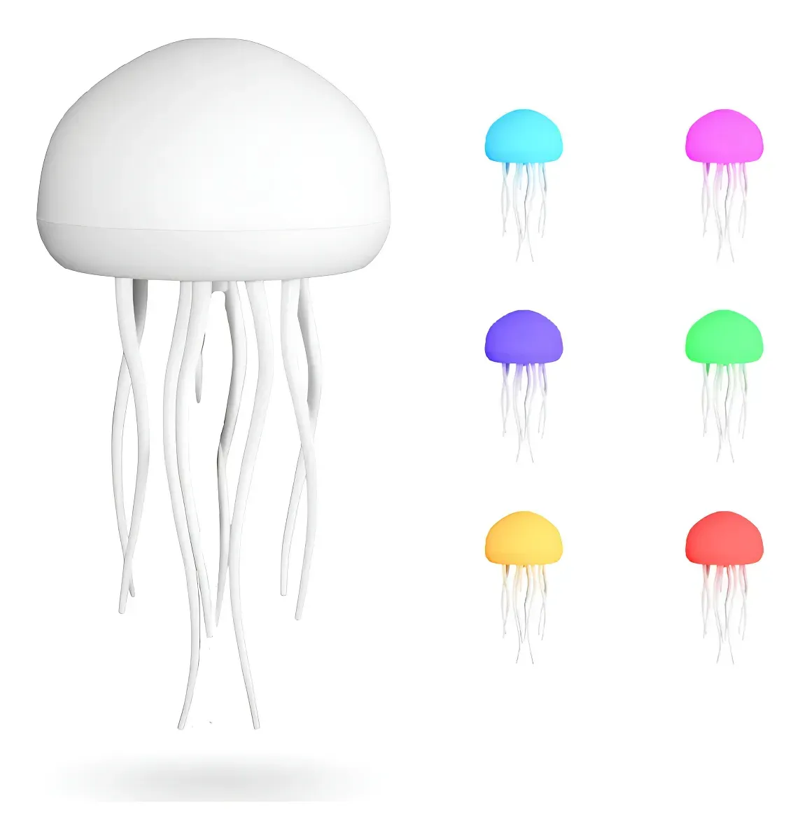 Lampara Mesa Medusa Relajante Anti Ansiedad Con Movimiento Tendencia img #1