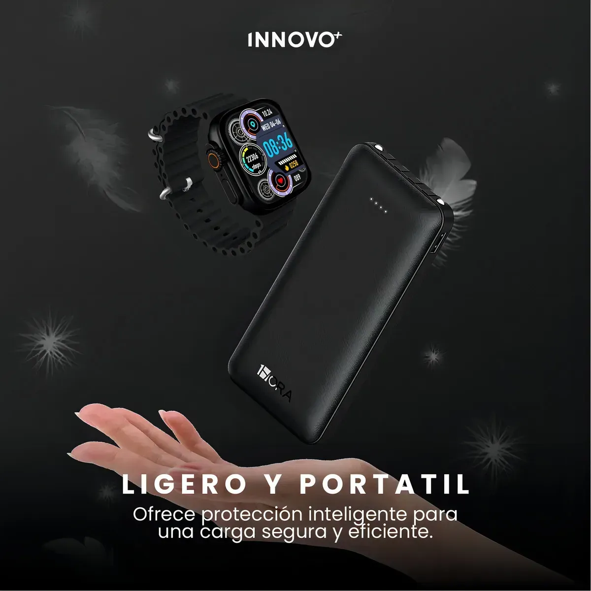 Smartwatch Deportivo Con 7 Pulsos Contesta Llamadas Con Bateria Portatil Para Celular img #5