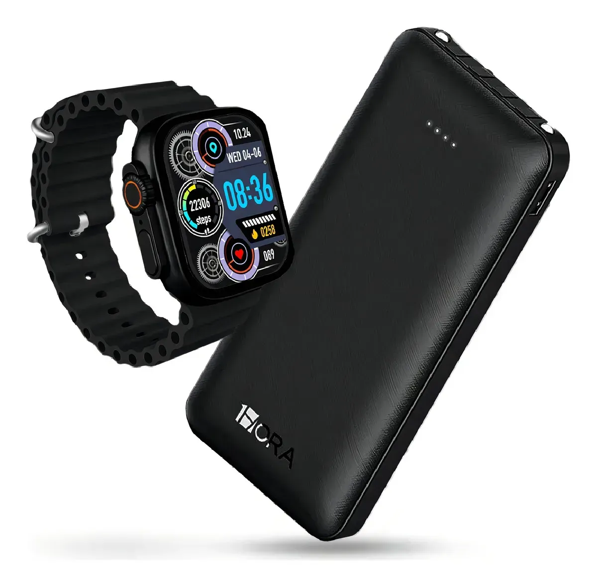 Smartwatch Deportivo Con 7 Pulsos Contesta Llamadas Con Bateria Portatil Para Celular img #2