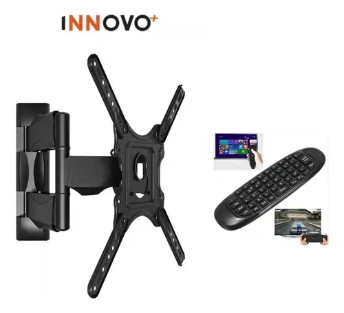 Soporte Para Televisor De Pared Hasta 55 Pulgadas Resiste Hasta 50 Kilos Con Air Mouse Control img #1