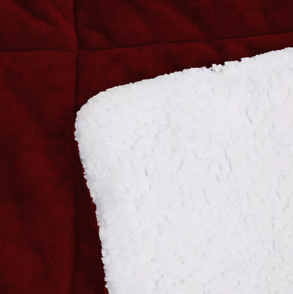 Cubrelecho Térmico Doble Funda Almohadas Cama Doble Inn Home Vinotinto img #5