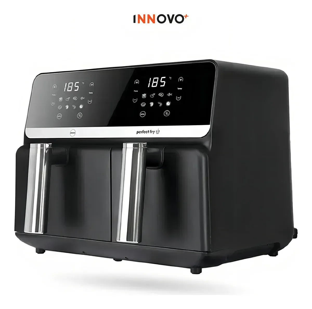 Air Fryer Freidora De Aire 9 Litros Doble Bandeja Digital Premium Nobelsound Inn Nb-2100 img #1