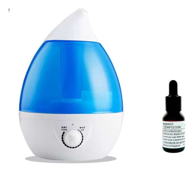 Difusor Humidificador Aromatizante Con Esencia 1.8 Litros Graduable Inn Home img #1