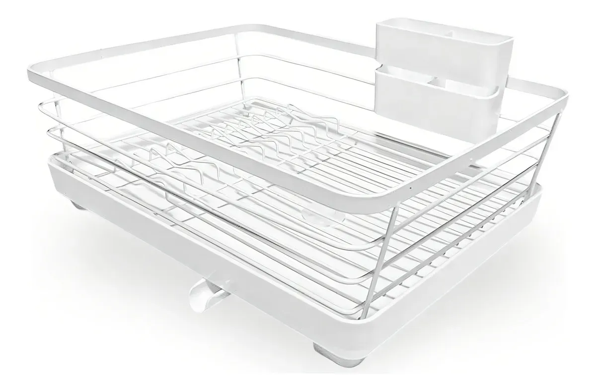 Platero Escurridor Organizador De Loza Con Desagüe Innovo Home img #2
