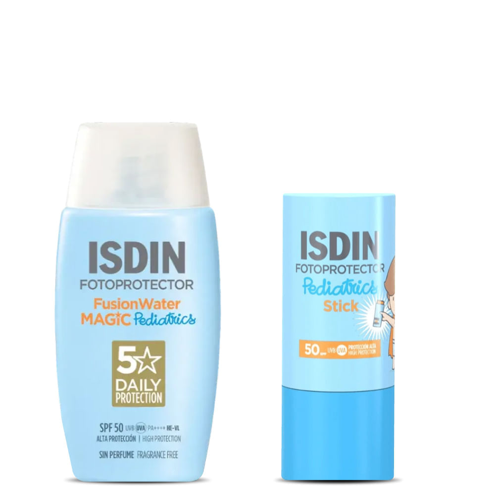 Kit Fusion Water Fp Magic Pediactrics 50 ml + Fp Pediatrics Stick 20 gr - Isdin img #1