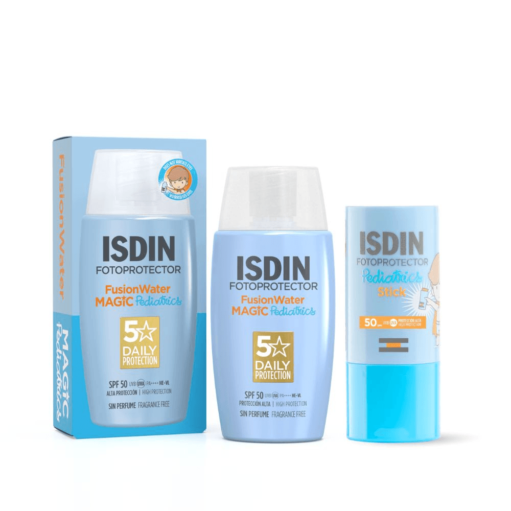Kit Fusion Water Fp Magic Pediactrics 50 ml + Fp Pediatrics Stick 20 gr - Isdin img #2